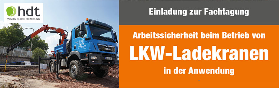 Einladung: Fachtagung LKW-Ladekrananwender - Hersteller unabhängig